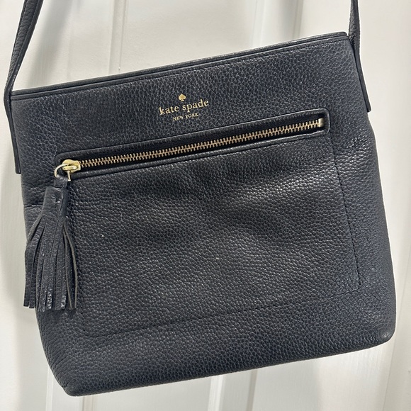 Kate Spade Purse, Black, with shoulder strap - Picture 5 of 11